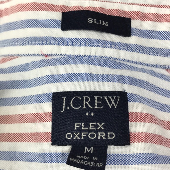 NWT J. Crew Factory Flex Oxford Cotton Shi… - Picture 3 of 8